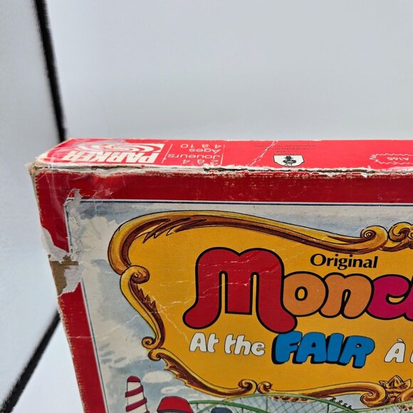 Monchhichi Board Game 1974 At The Fair Parker Brothers Vintage Complete Read - Picture 13 of 16